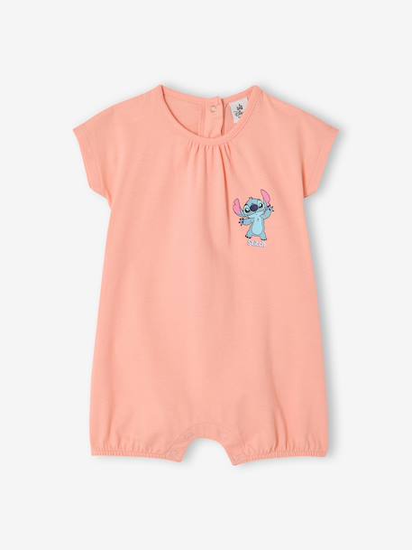 Lot 2 bodies combinaison Stitch pêche - vertbaudet enfant 