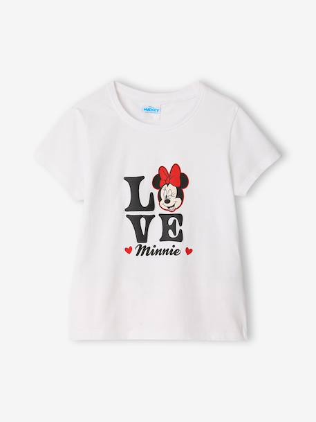 Pyjashort fille Minnie écru - vertbaudet enfant 