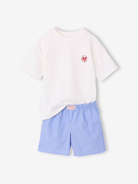 Pyjamashort jongen ecru - vertbaudet enfant 