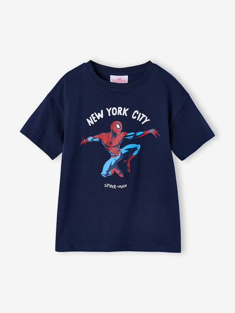 Pyjashort garçon Spiderman New york city rouge - vertbaudet enfant 