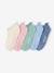 Lot 5 paires socquettes fille bleu ciel - vertbaudet enfant 