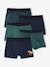 Lot 5 boxers enfant garçon jungle vert anglais - vertbaudet enfant 