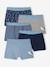 Lot 5 boxers garçon requin bleu grisé - vertbaudet enfant 