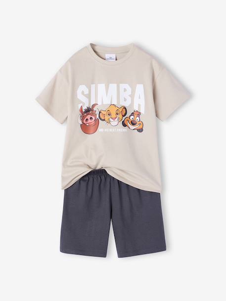 Pyjashort garçon Roi Lion argile - vertbaudet enfant 