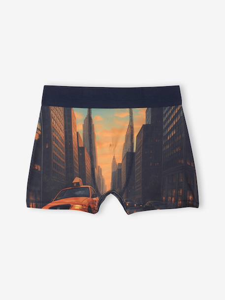Lot 3 boxers noir - vertbaudet enfant 