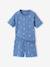 Set van 2 pyjama short voor jongens jeansblauw - vertbaudet enfant 
