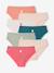 Lot 7 culottes fille cœur coton bio fuchsia - vertbaudet enfant 