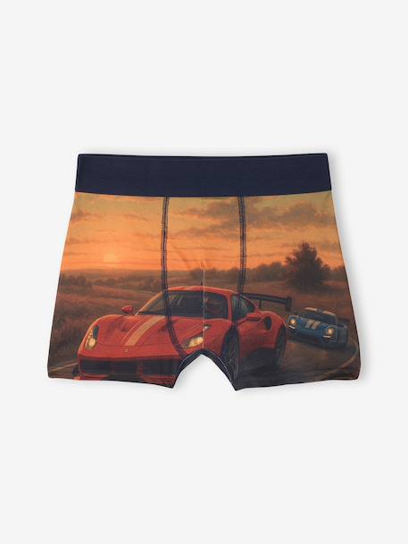 Lot 3 boxers noir - vertbaudet enfant 