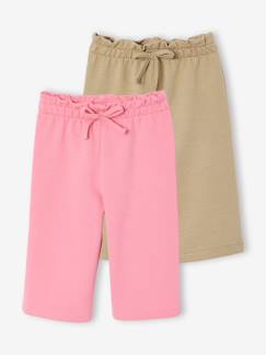 -Lot de 2 pantalons larges bébé fille