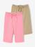 Lot de 2 pantalons larges bébé fille rose - vertbaudet enfant 