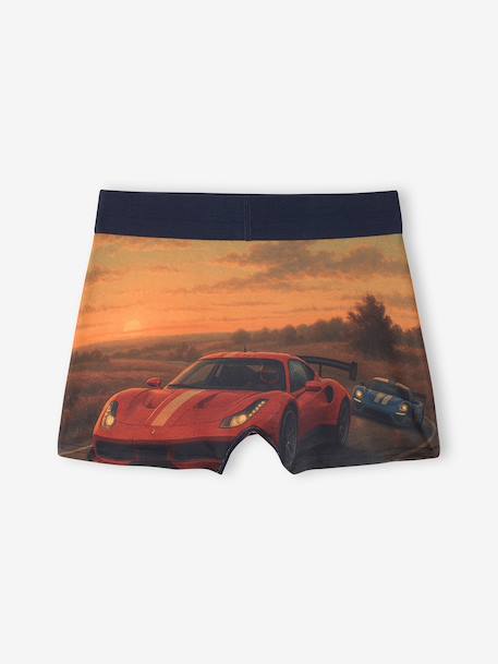 Lot 3 boxers noir - vertbaudet enfant 