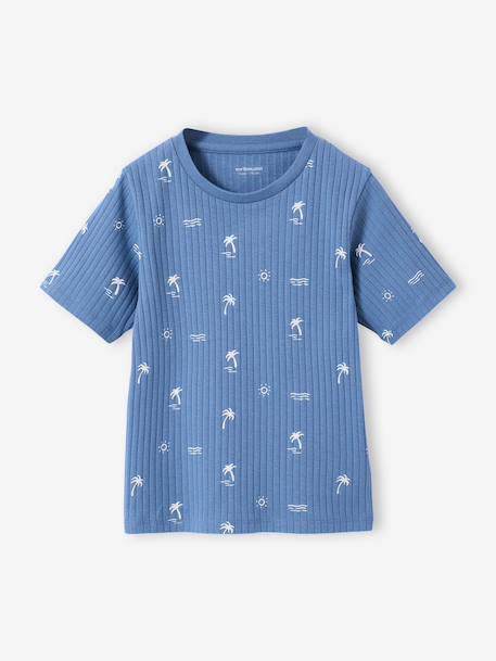 Set van 2 pyjama short voor jongens jeansblauw - vertbaudet enfant 