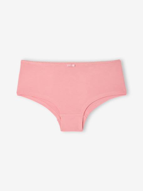 Lot de 5 shorties fille vert sauge - vertbaudet enfant 