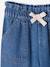 Paper bag jeans broek lichtblauw+middenblauw - vertbaudet enfant 