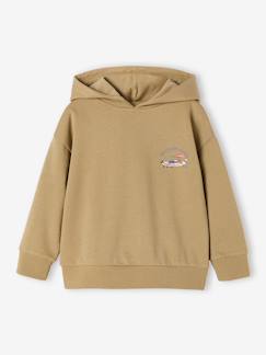 -Sweat à capuche garçon coton
