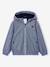 Coupe-vent garçon capuche zippé bleu chambray - vertbaudet enfant 