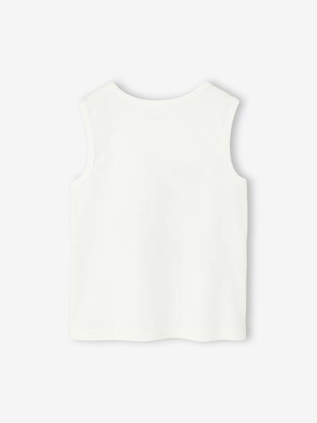 Lot de 2 débardeurs garçon lot blanc+lot bleu - vertbaudet enfant 