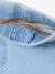 Jeans tregging voor meisjes donkerblauw+gebleekt denim+middenblauw - vertbaudet enfant 