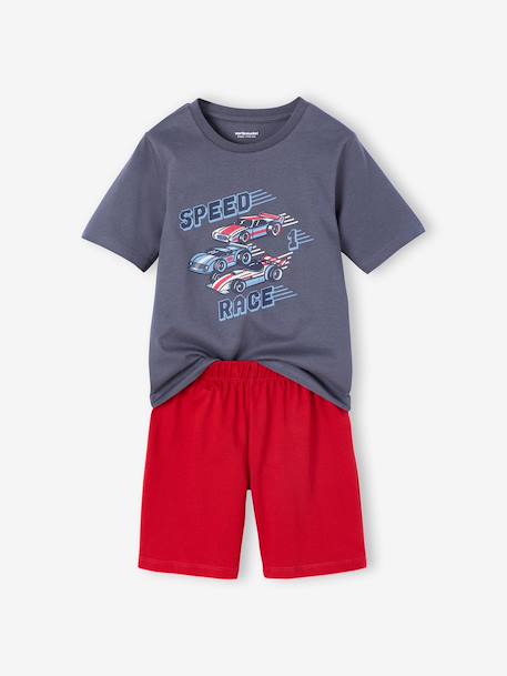 Lot de 2 pyjamas garçon voitures anthracite - vertbaudet enfant 
