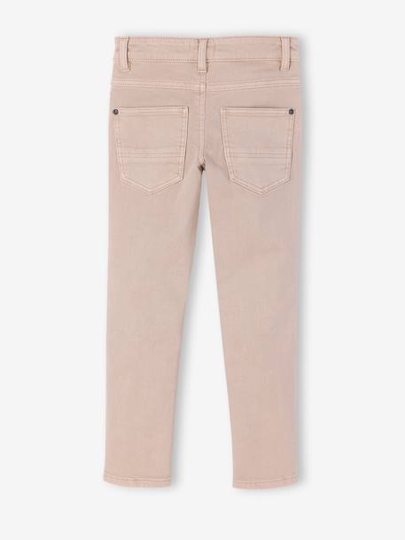 Slim garçon couleur morphologique FIN argile+beige+bleu nuit+bleu pétrole+noir+rouille+tomette+vert émeraude - vertbaudet enfant 