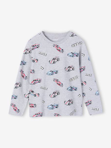 Lot de 2 pyjamas garçon voitures anthracite - vertbaudet enfant 