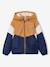 Coupe vent garçon doublé sherpa noix de pécan - vertbaudet enfant 