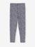 Lot de 2 leggings fille Basics bois de rose+gris foncé+indigo+kaki+vert sauge - vertbaudet enfant 
