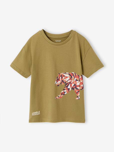 Garçon-T-shirt manches courtes tigre
