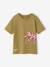 T-shirt met korte mouwen tijger olijf - vertbaudet enfant 