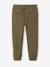 Pantalon garçon jogger facile à enfiler bleu grisé+caramel+kaki+marine - vertbaudet enfant 