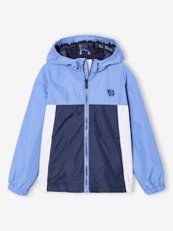 -Blouson garçon coupe-vent colorblock 