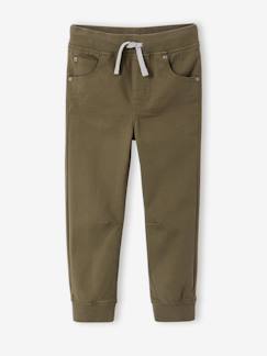 -Pantalon garçon jogger facile à enfiler 