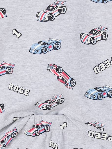 Set van 2 pyjama's voor jongens met lange mouwen antraciet - vertbaudet enfant 