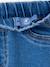 Jeans tregging voor meisjes donkerblauw+gebleekt denim+middenblauw - vertbaudet enfant 