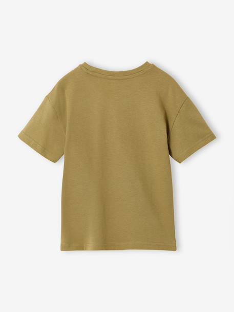 T-shirt met korte mouwen tijger olijf - vertbaudet enfant 