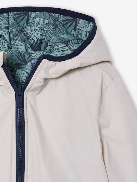 Blouson garçon réversible vert - vertbaudet enfant 