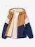 Coupe vent garçon doublé sherpa noix de pécan - vertbaudet enfant 