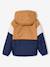 Coupe vent garçon doublé sherpa noix de pécan - vertbaudet enfant 