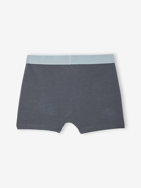 Lot 5 boxers voiture F1 anthracite - vertbaudet enfant 