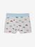Set van 5 boxershorts van blauwgroen - vertbaudet enfant 