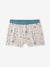 Set van 5 boxershorts voor jongens, circuit ecru - vertbaudet enfant 
