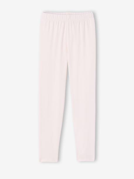 Set van 2 leggings voor meisjes ecru - vertbaudet enfant 