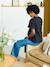 Chemisier grossesse et allaitement en broderie anglaise kaki+noir - vertbaudet enfant 