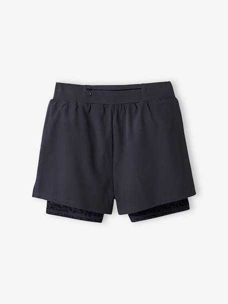 Short sport fille noir - vertbaudet enfant 