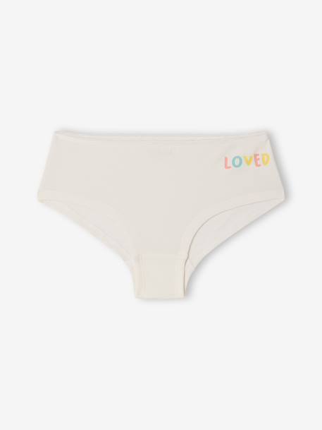 Set van 7 shorty's basics rozen - vertbaudet enfant 