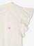 Meisjesjurk met 2-in-1 effect beige+ecru+indigoblauw+lichtroze+roze, gestreept - vertbaudet enfant 
