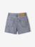 Short enfant en denim coton bleu moyen+denim gris - vertbaudet enfant 