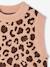 Pull sans manche fille camel+écru - vertbaudet enfant 