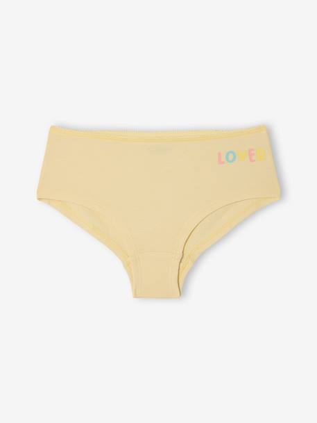 Lot 7 shorties basics rose - vertbaudet enfant 