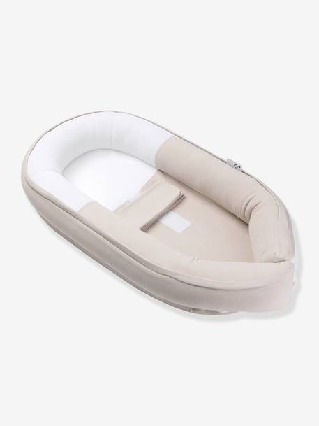 Verkleinkussen meegroeibed BABYMOOV Doomoo Cocoon beige, bedrukt+grijs - vertbaudet enfant 